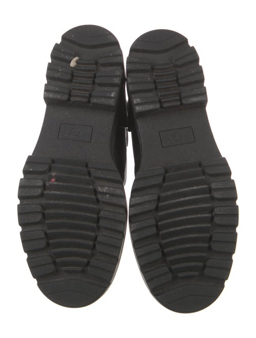 UGG Leather Cutout Accent Boots