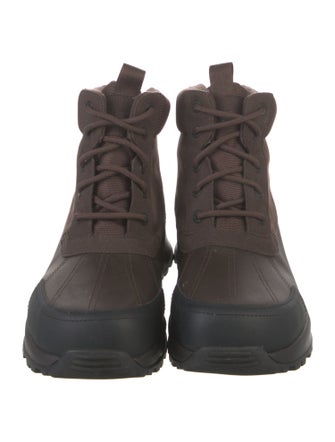 UGG Leather Lace-Up Boots