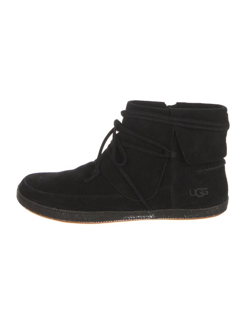 UGG Suede Lace-Up Boots