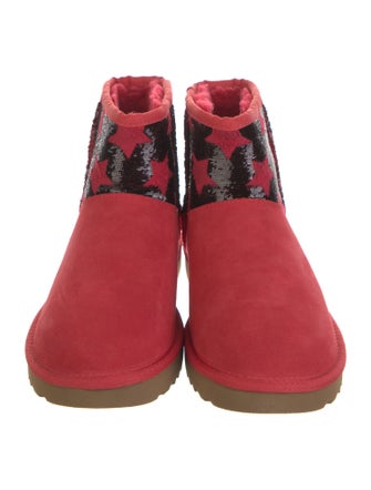 UGG Suede Sequin Embellishments Boots