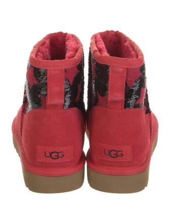UGG Suede Sequin Embellishments Boots