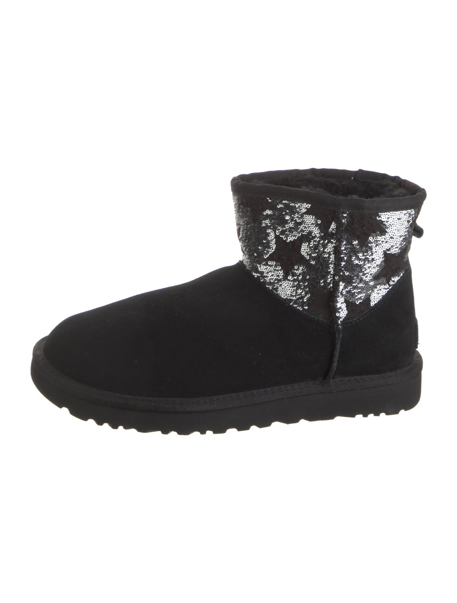 UGG Suede Sequin Embellishments Boots