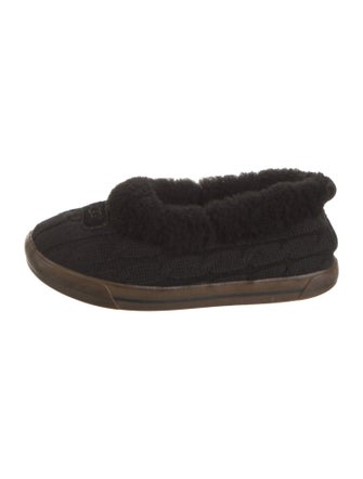 UGG Fur Trim Flats