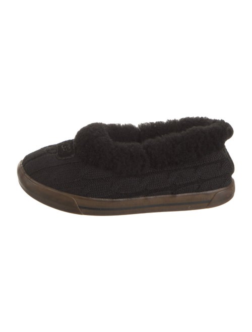 UGG Fur Trim Flats