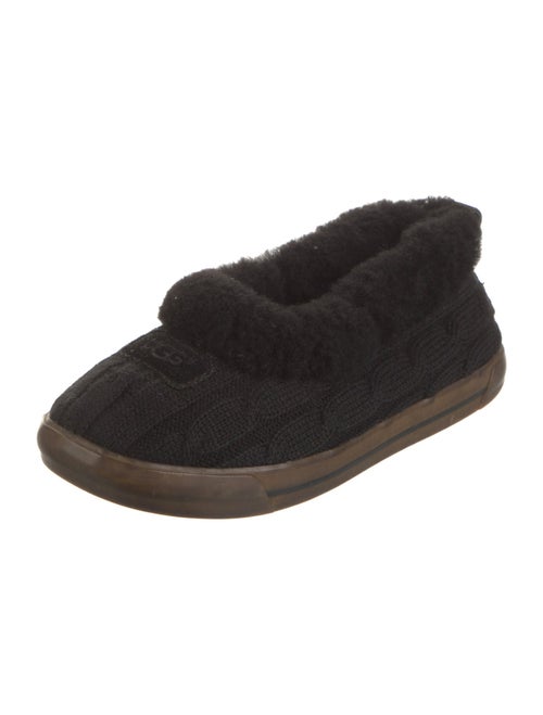 UGG Fur Trim Flats