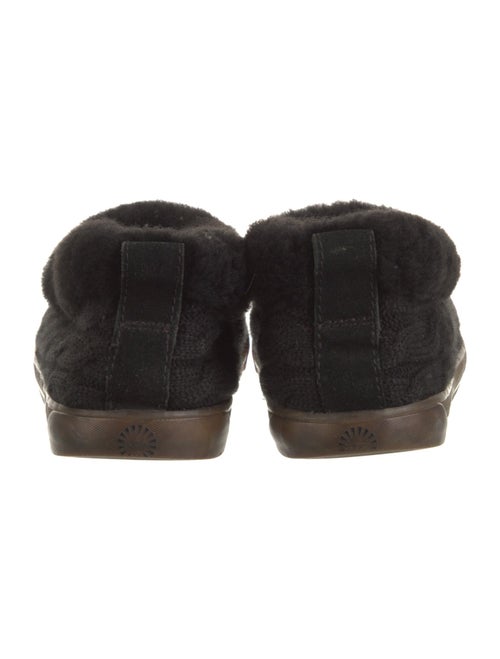 UGG Fur Trim Flats