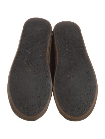 UGG Fur Trim Flats