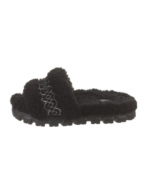 UGG Shearling Patterned Slides