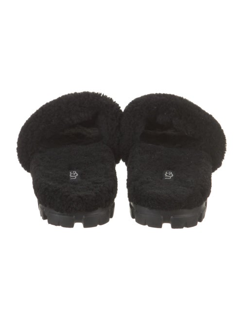 UGG Shearling Patterned Slides