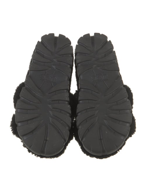 UGG Shearling Patterned Slides