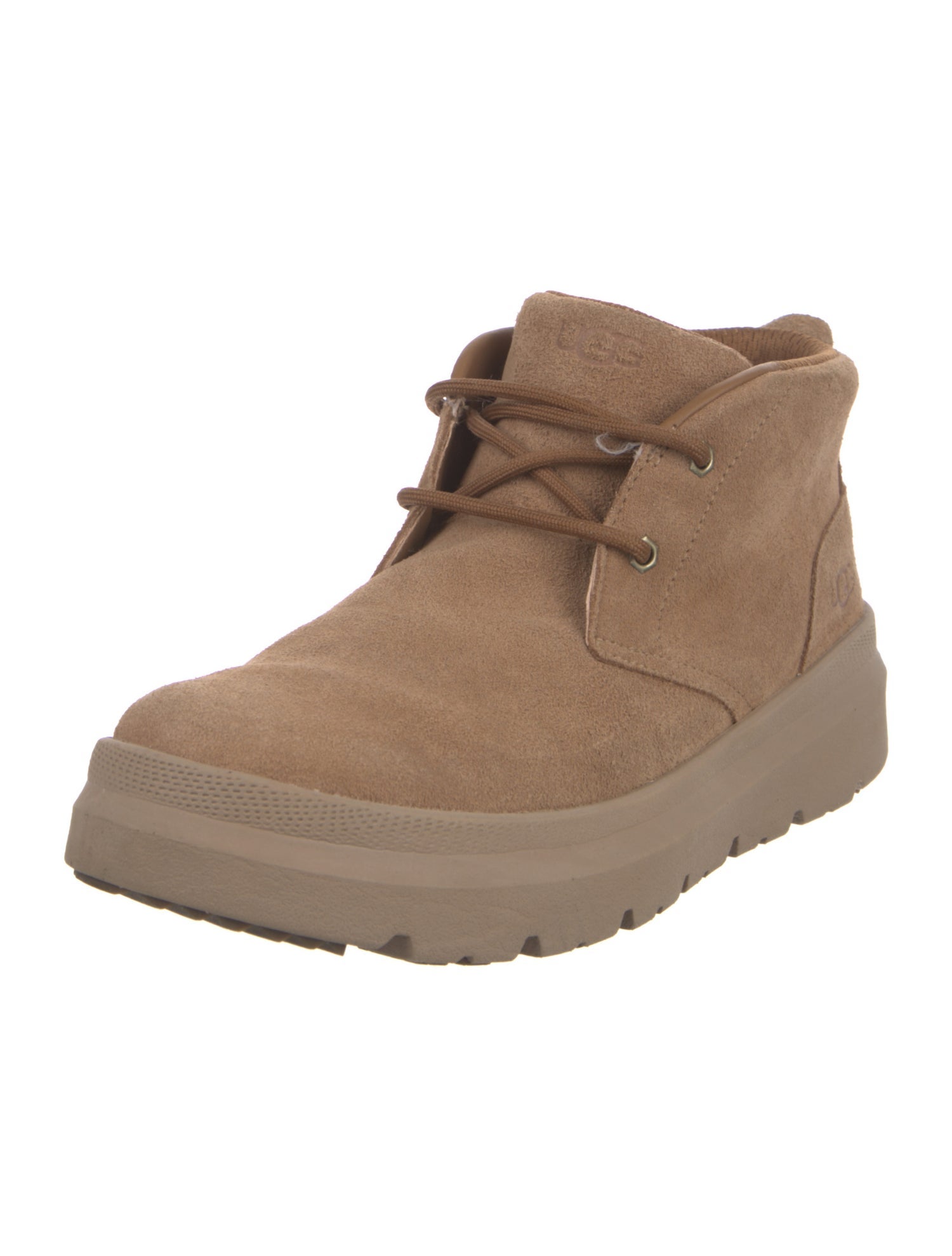 UGG Suede Lace-Up Boots