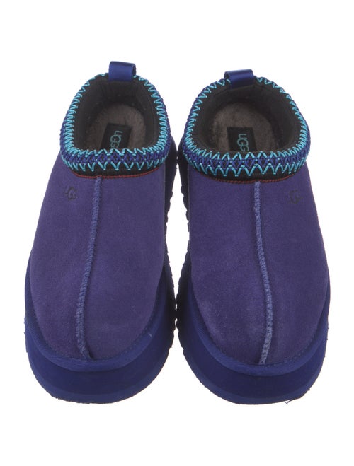 UGG Suede Embroidered Accent Mules