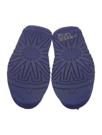 UGG Suede Embroidered Accent Mules