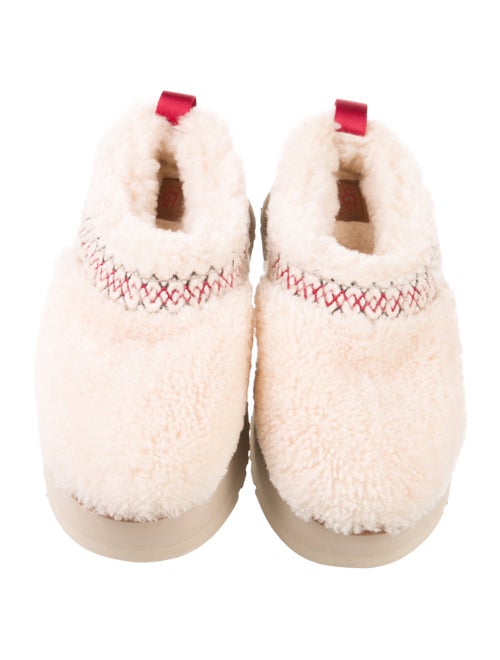 UGG Shearling Embroidered Accent Mules