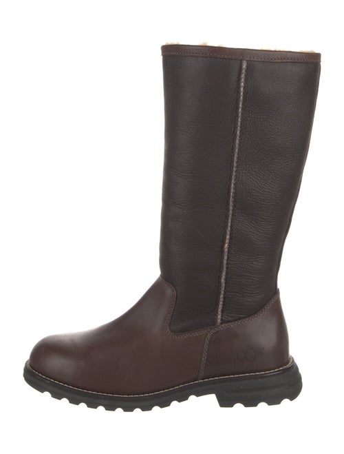 UGG Leather Moto Boots