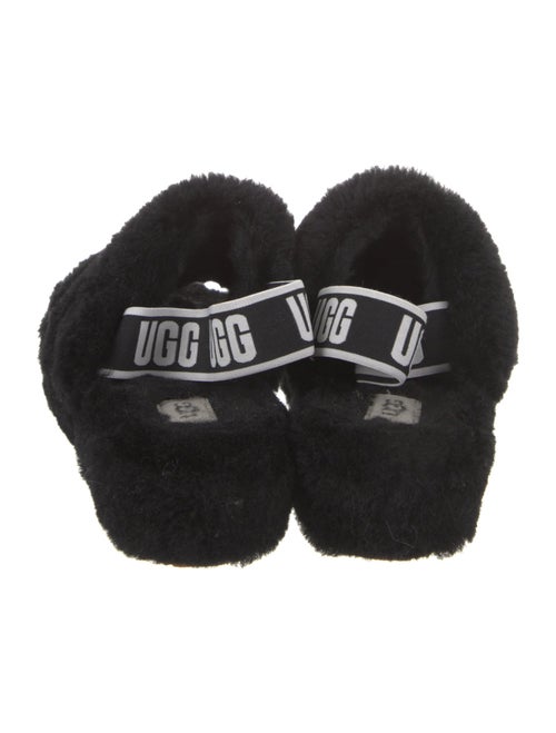 UGG Fur Slingback Sandals