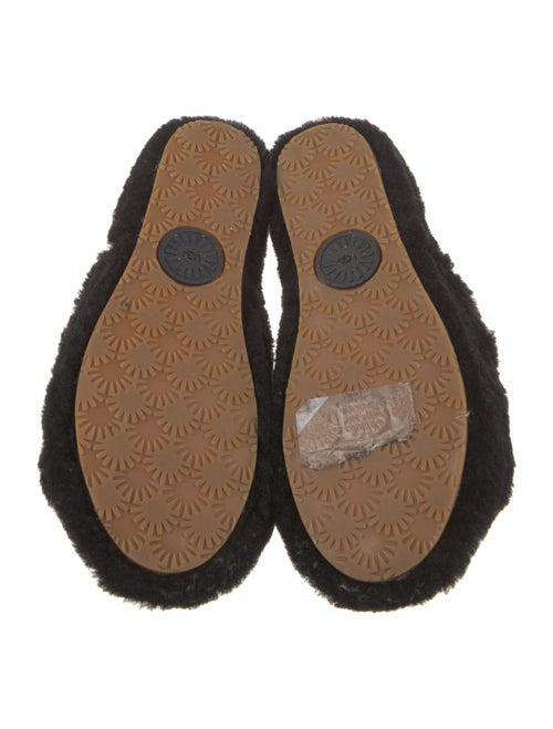 UGG Fur Slingback Sandals
