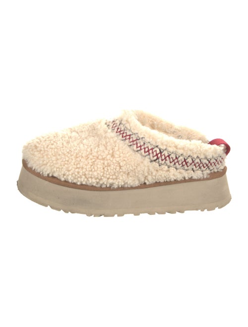 UGG Shearling Embroidered Accent Mules