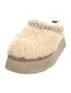 UGG Shearling Embroidered Accent Mules