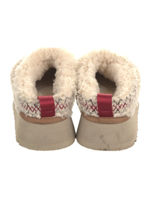 UGG Shearling Embroidered Accent Mules