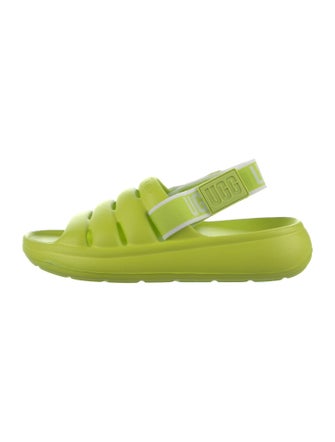 UGG Rubber Slingback Sandals
