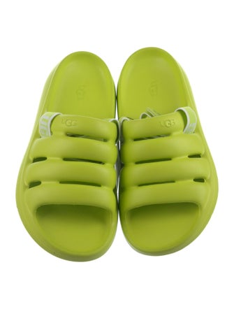 UGG Rubber Slingback Sandals