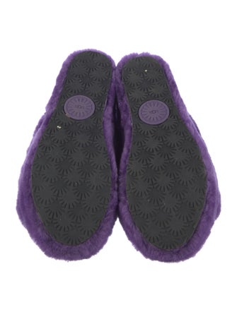 UGG Shearling Slingback Sandals