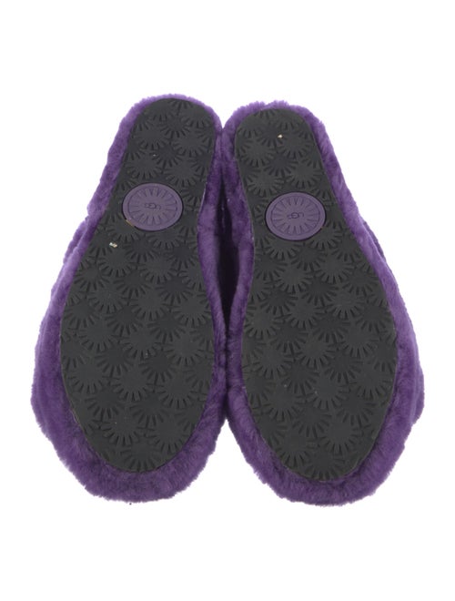 UGG Shearling Slingback Sandals