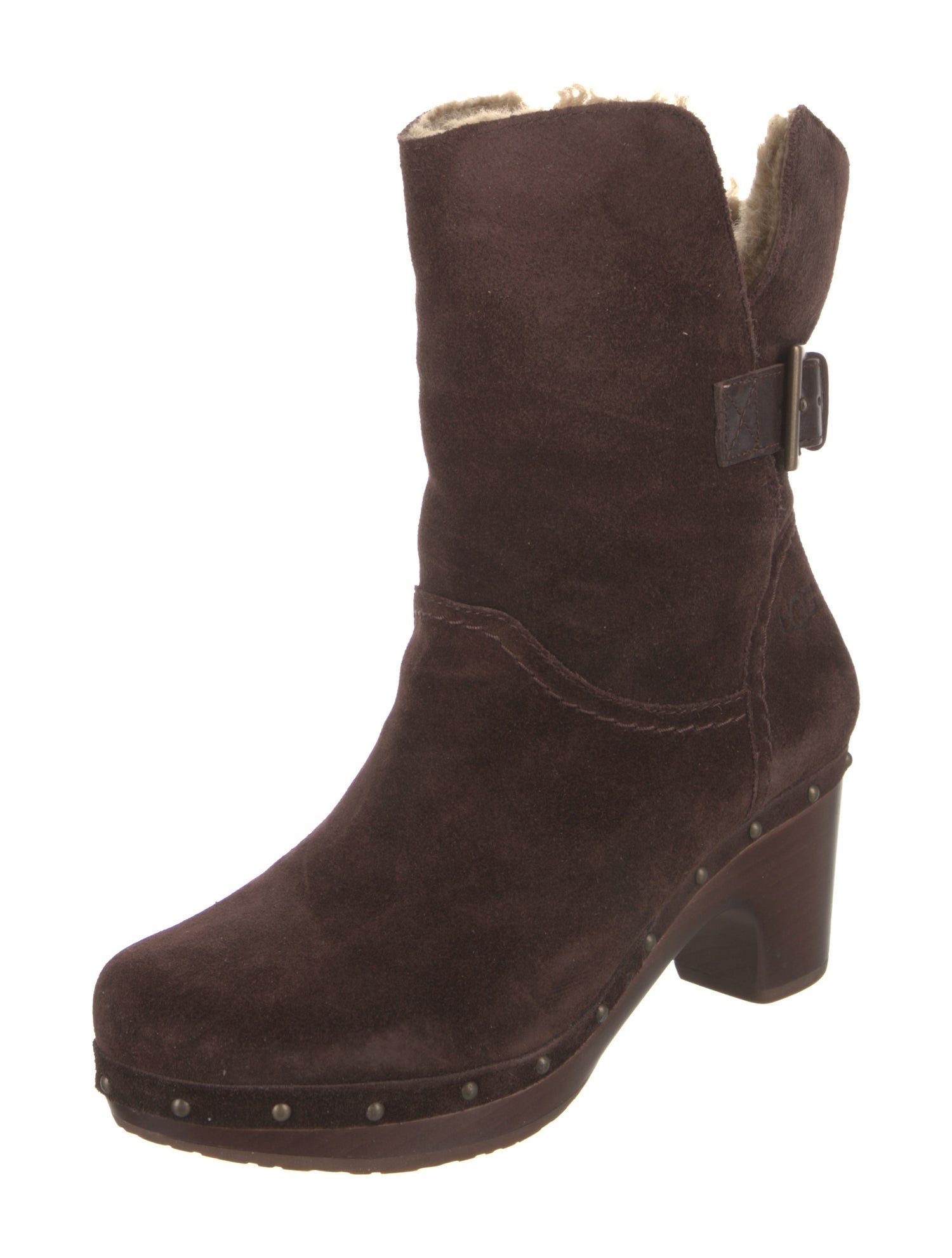 UGG Suede Moto Boots