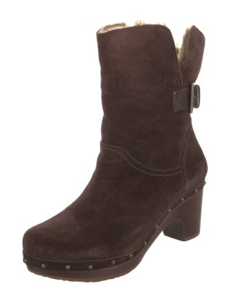 UGG Suede Moto Boots