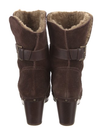 UGG Suede Moto Boots