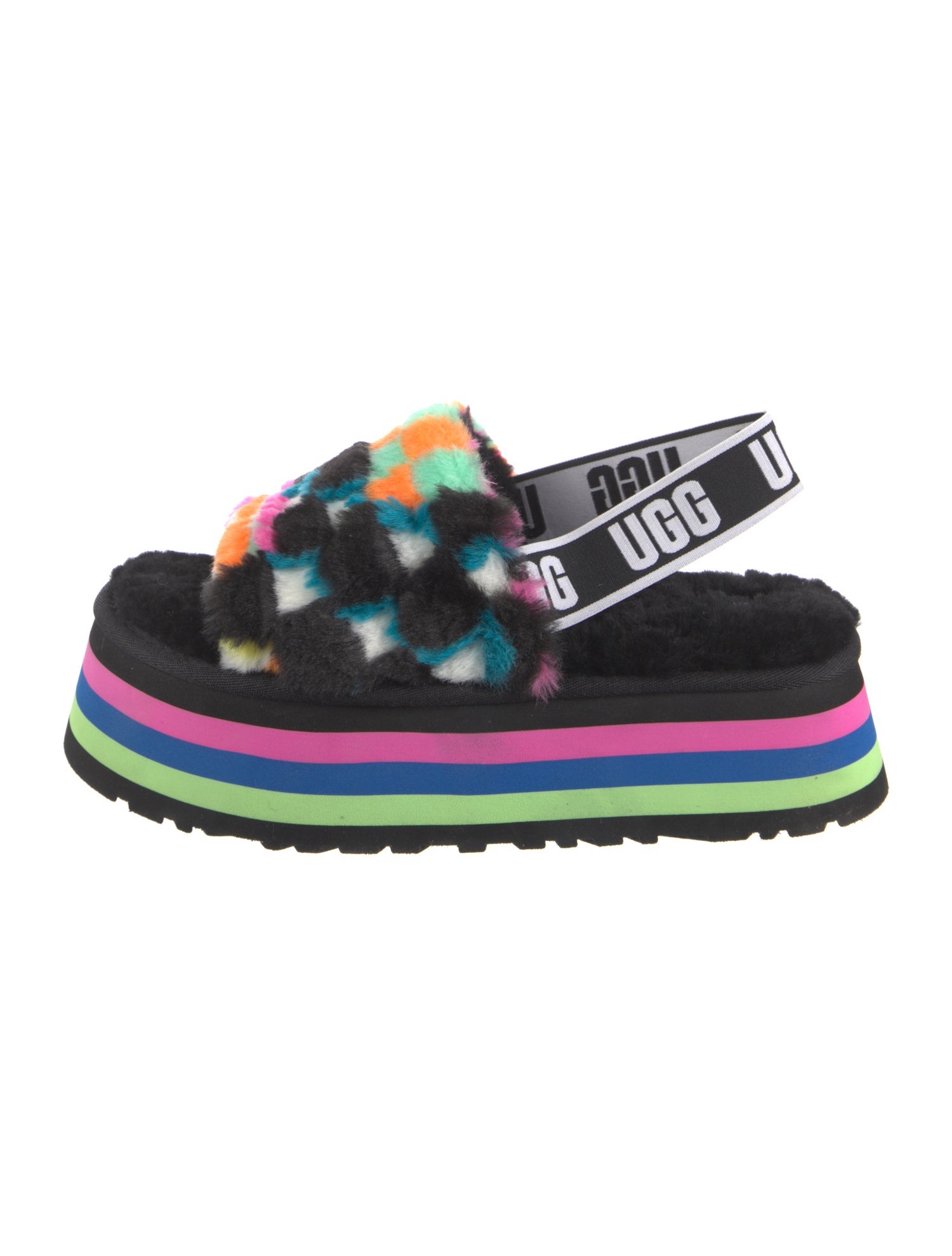 UGG Acrylic Printed Sandals