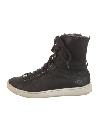 UGG Suede Wedge Sneakers