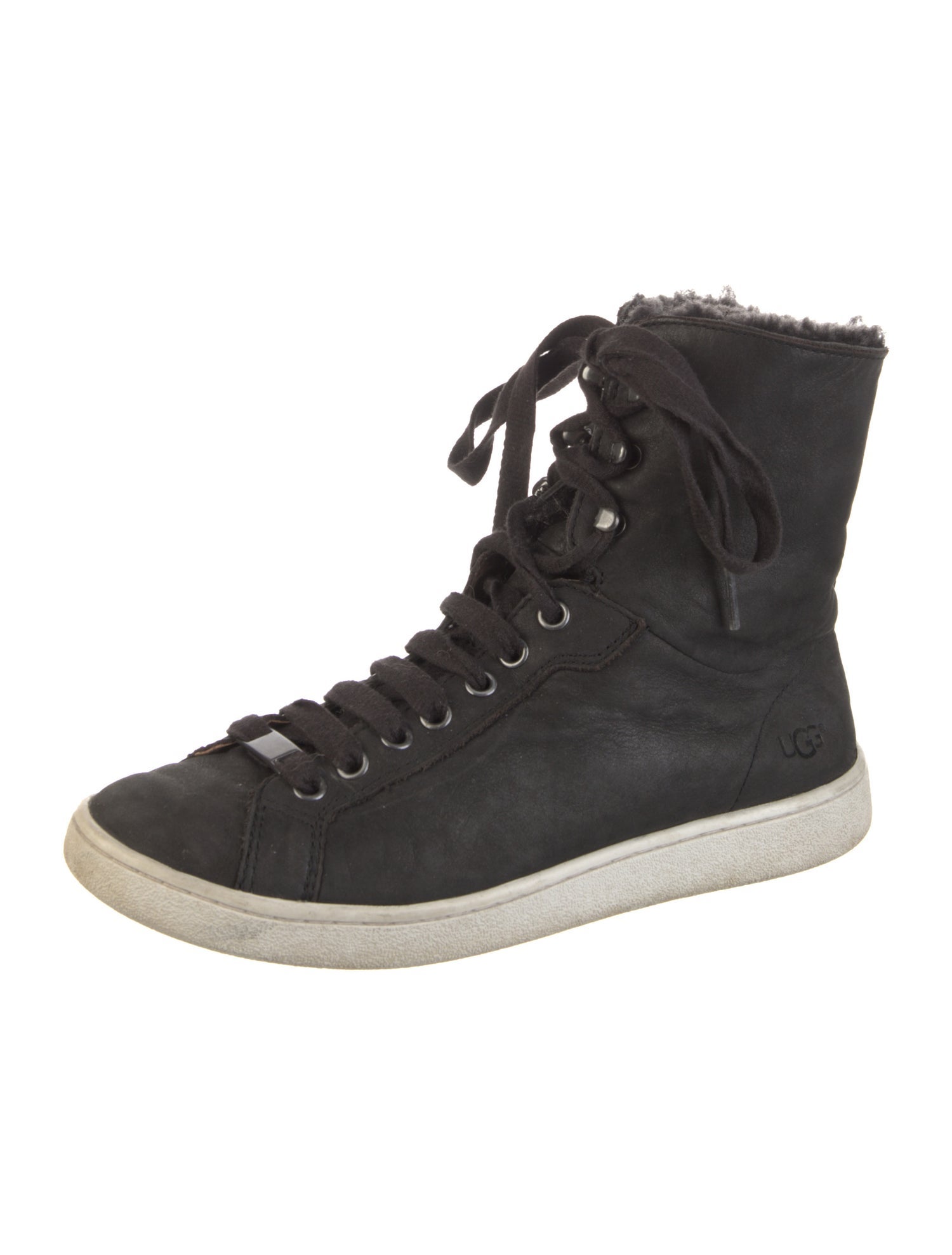 UGG Suede Wedge Sneakers