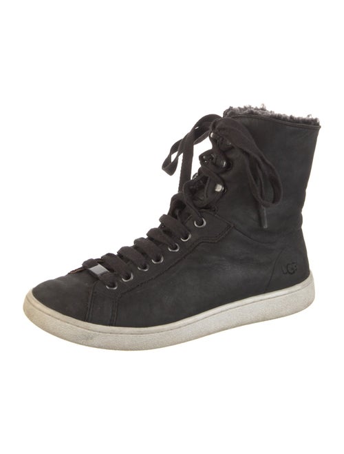 UGG Suede Wedge Sneakers