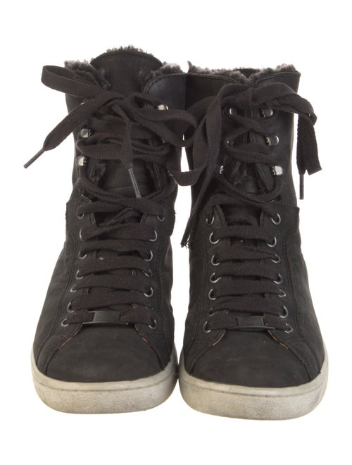 UGG Suede Wedge Sneakers