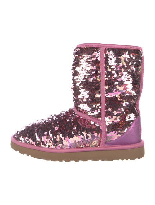 UGG Sequins Combat Boots