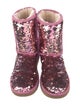 UGG Sequins Combat Boots
