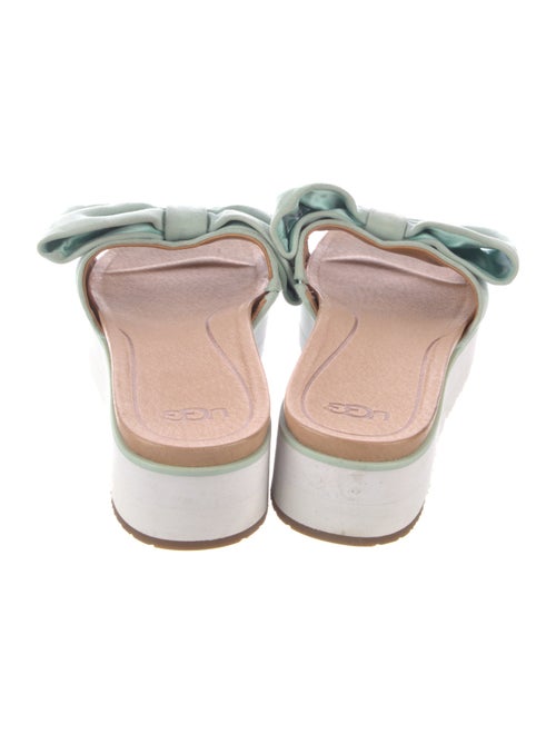 UGG Suede Bow Accents Slides