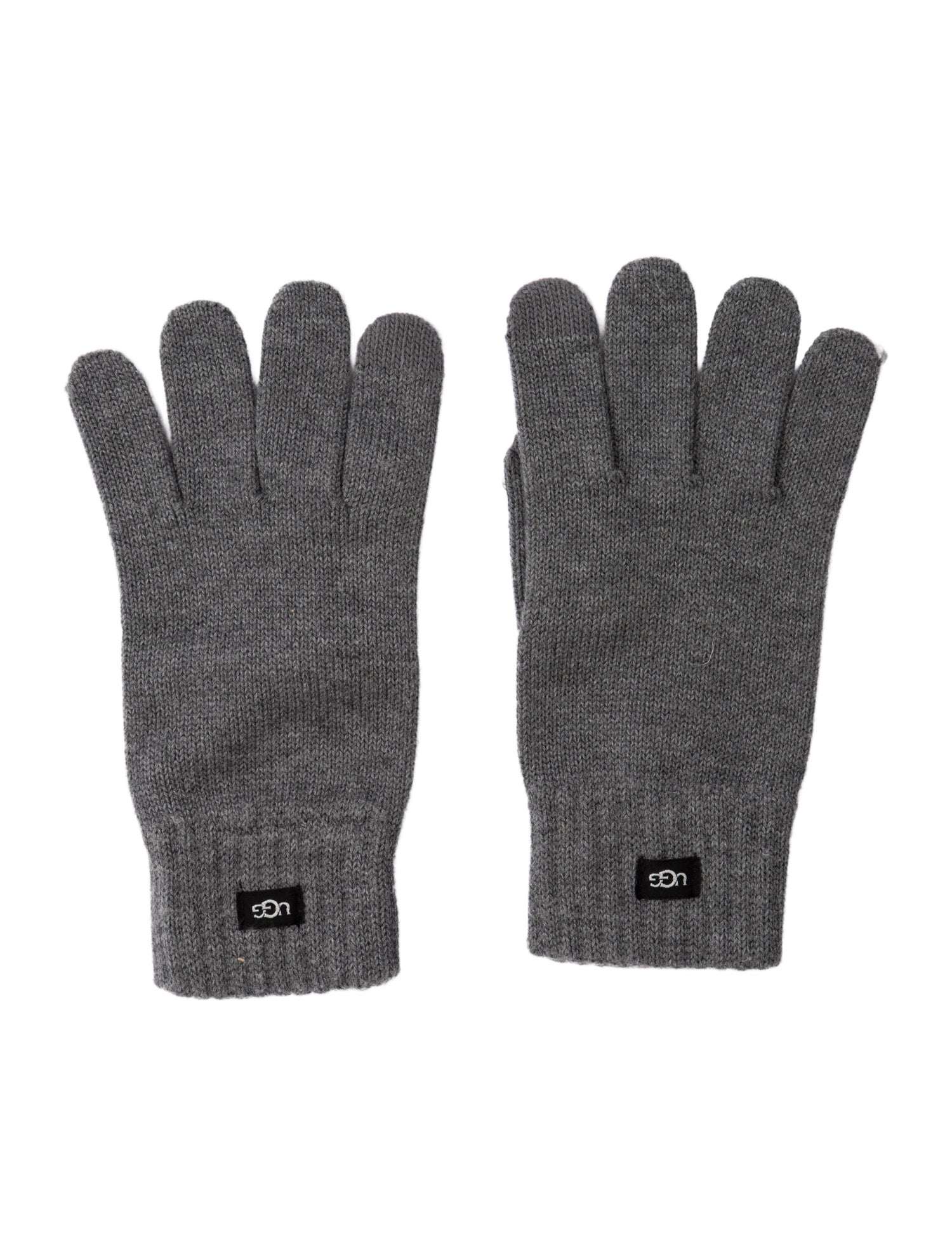 UGG UGG Wool Grey Gloves