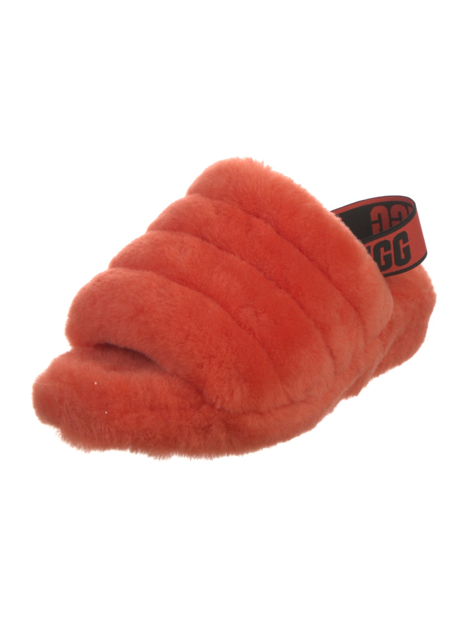 UGG Fur Slingback Sandals