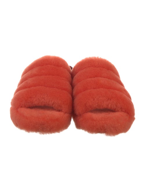 UGG Fur Slingback Sandals