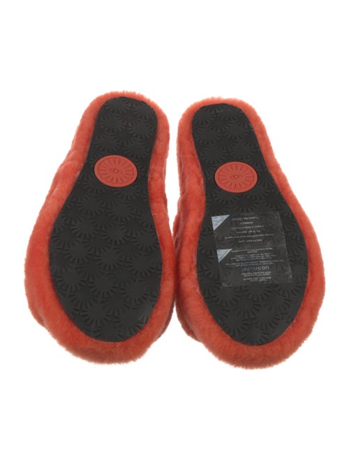 UGG Fur Slingback Sandals