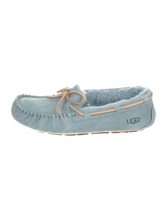 UGG Suede Bow Accents Moccasins
