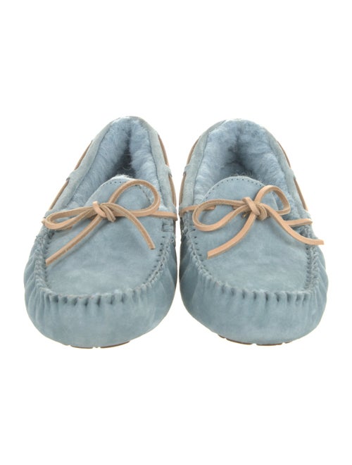 UGG Suede Bow Accents Moccasins