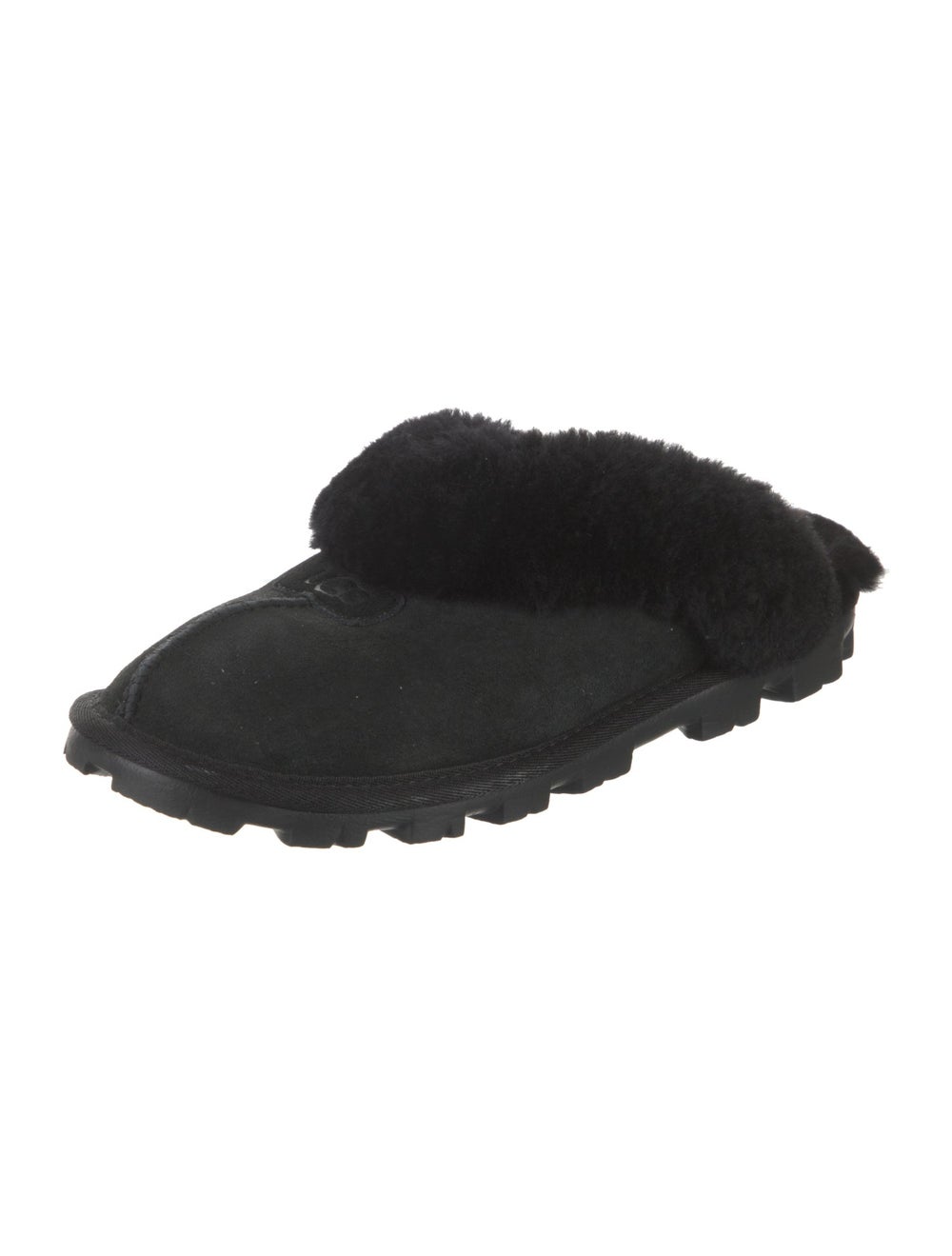 UGG Suede Mules Black Square-Toes Platform - image 2