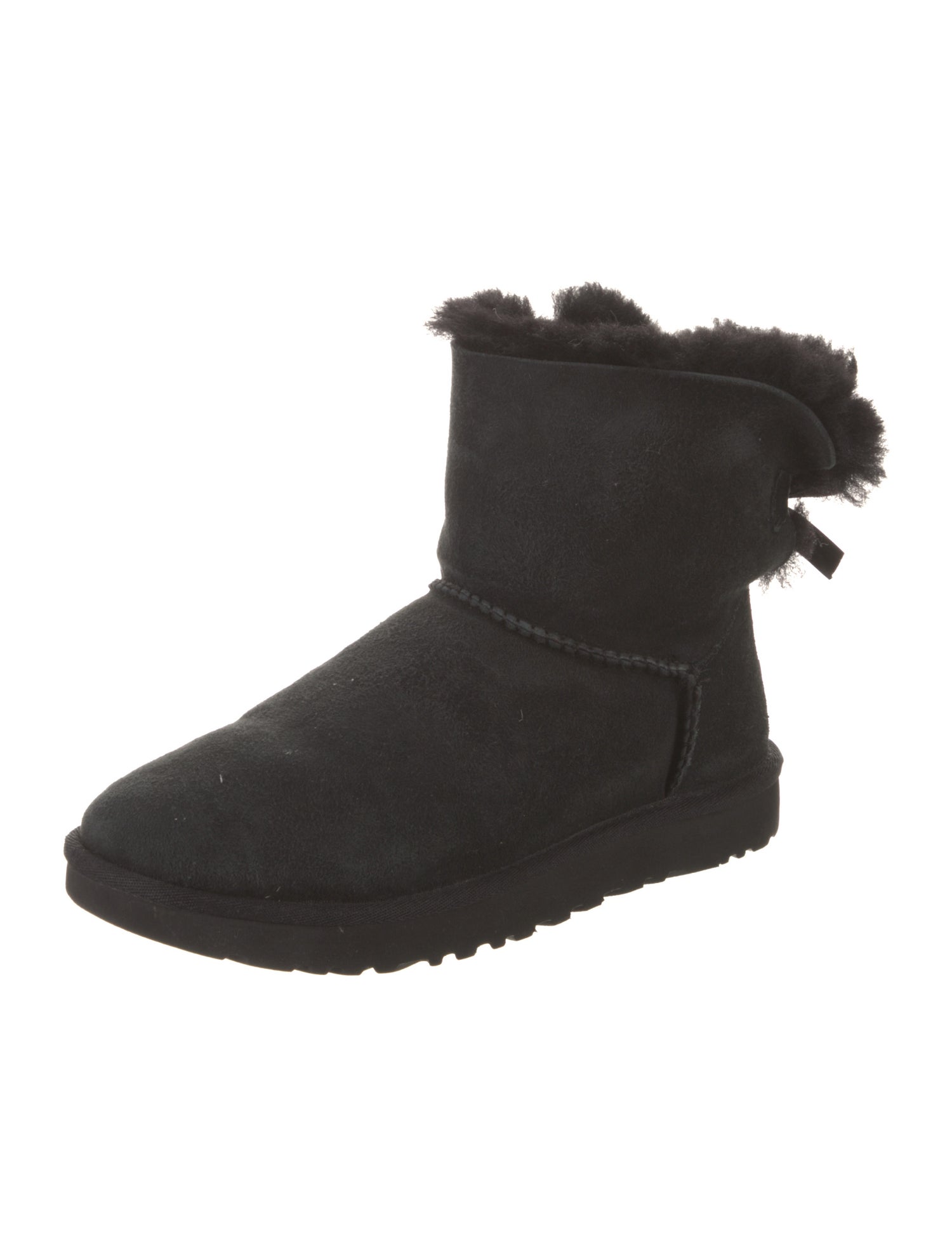 UGG Suede Bow Accents Boots