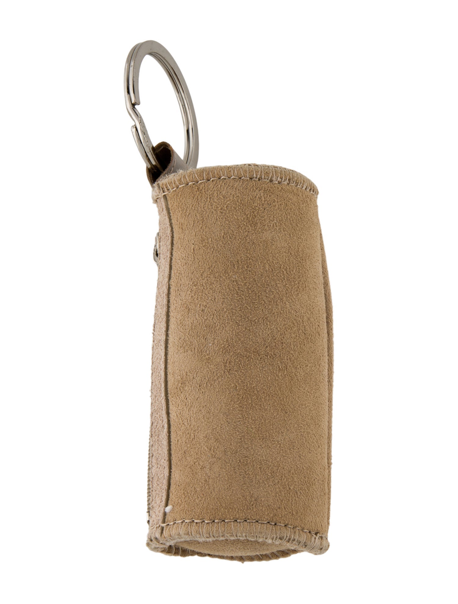 UGG Suede Keychain Mini Bag