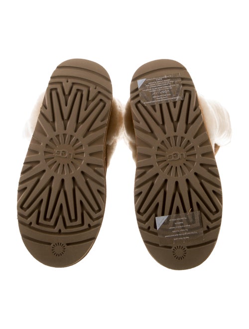 UGG Suede Colorblock Pattern Boots