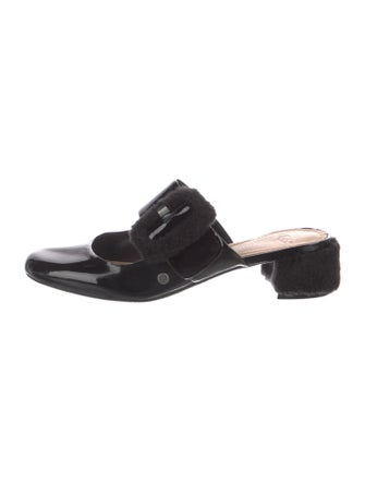 UGG Patent Leather Mules
